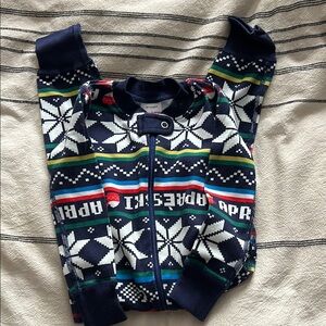 Hanna Andersson Navy Snowflake PJs